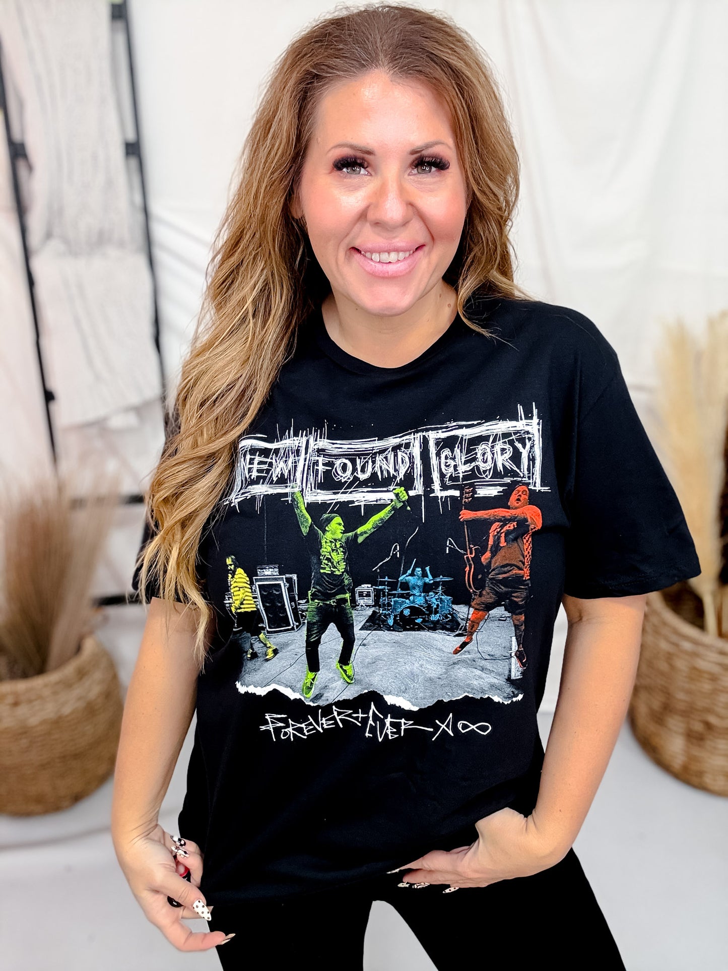 Licensed New Found Glory "Stage Fright" Graphic T-Shirt