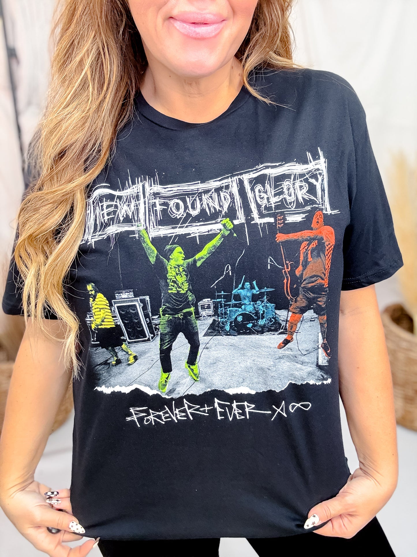 Licensed New Found Glory "Stage Fright" Graphic T-Shirt