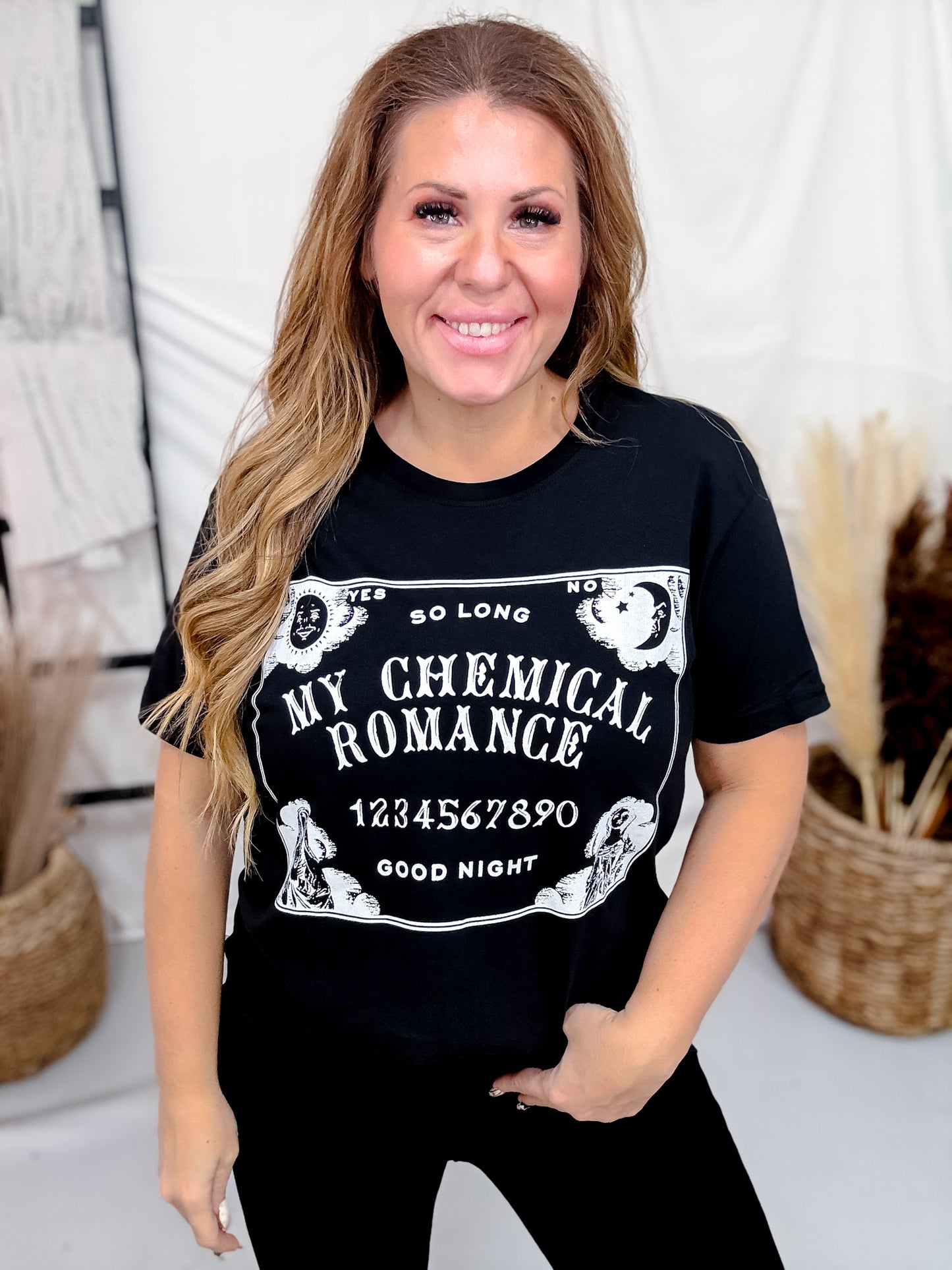 Licensed My Chemical Romance " So Long Good Night" Graphic T-Shirt