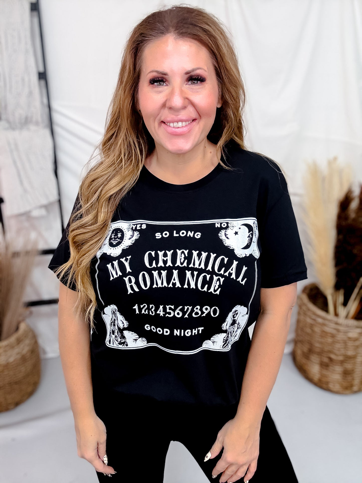 Licensed My Chemical Romance " So Long Good Night" Graphic T-Shirt