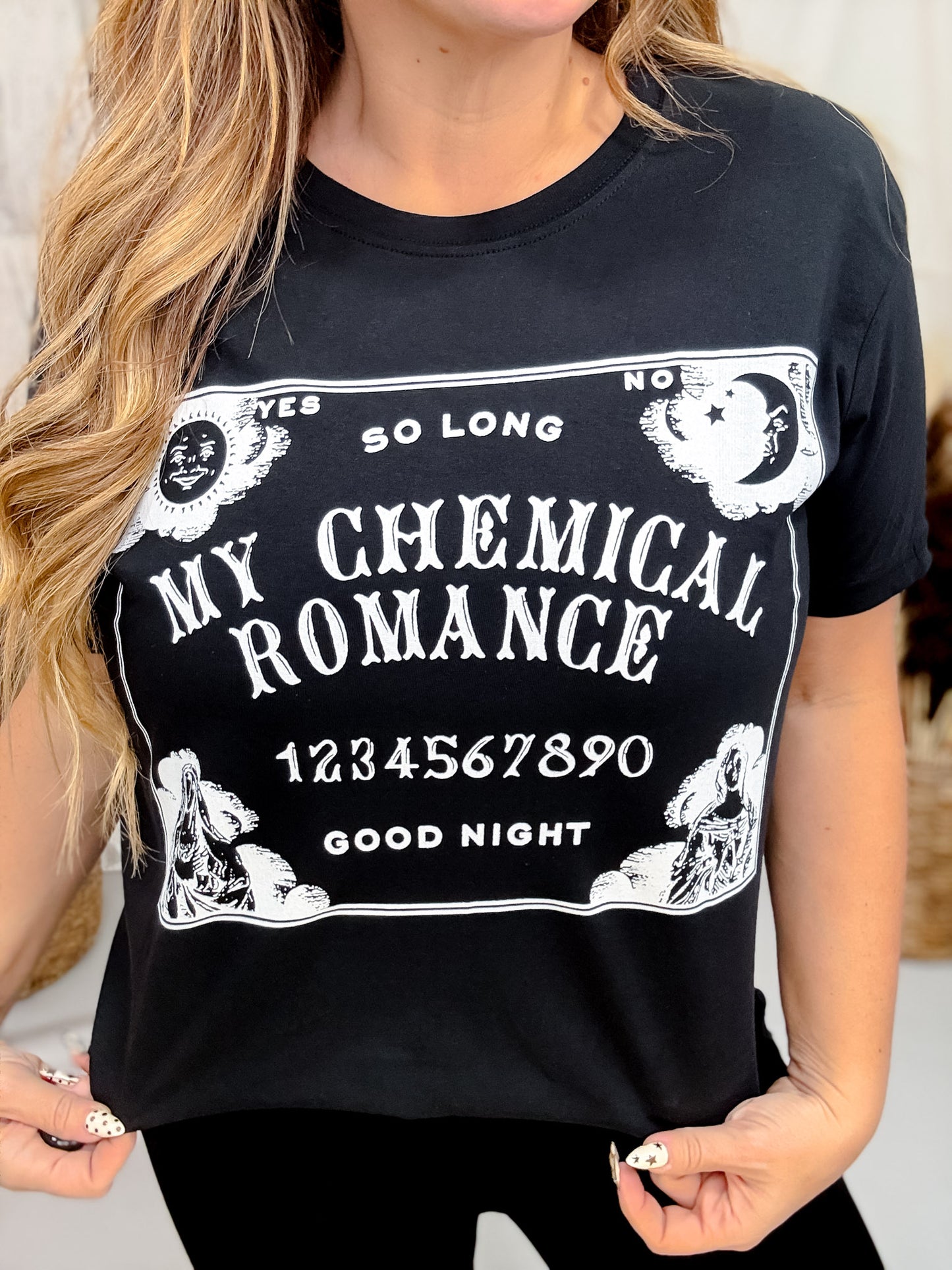 Licensed My Chemical Romance " So Long Good Night" Graphic T-Shirt