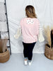 Patchwork Lightweight Long Sleeve Tunic Top
