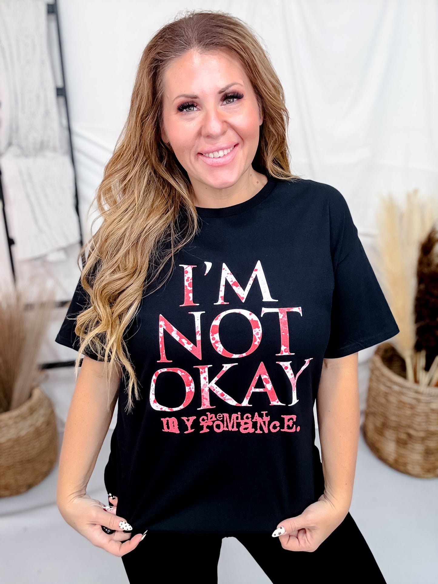 Licensed My Chemical Romance "I'm Not Ok" Graphic T-Shirt