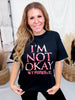 Licensed My Chemical Romance "I'm Not Ok" Graphic T-Shirt