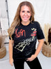 Licensed Korn "Follow The Leader Hopscotch" Graphic T-Shirt