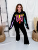 Neon Skeleton Graphic Sweatshirt