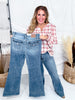 Judy Blue High Waist Flare W/ Tint Jeans