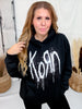 Licensed Korn Unisex "Still A Freak" Long Sleeve Graphic Band Hoodie