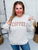 Coffee Puff Knit Sweater