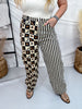 Moons Stars & Stripes Wide Leg Pants