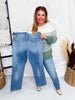 Judy Blue Vintage Wash Thermal Straight Jeans