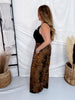 Wide Leg Tiger Print Lounge Pants