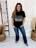 Dancing Skeleton Short Sleeve Graphic Tee