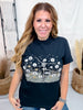 Dancing Skeleton Short Sleeve Graphic Tee