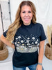 Dancing Skeleton Short Sleeve Graphic Tee