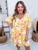 Floral Print Babydoll Dress