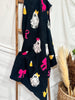Boo-tiful Girly Ghost Print Blanket