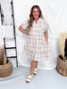 The Kendrick Plaid Shirt Dress