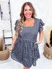 Mustang Moves Black Gingham Dress