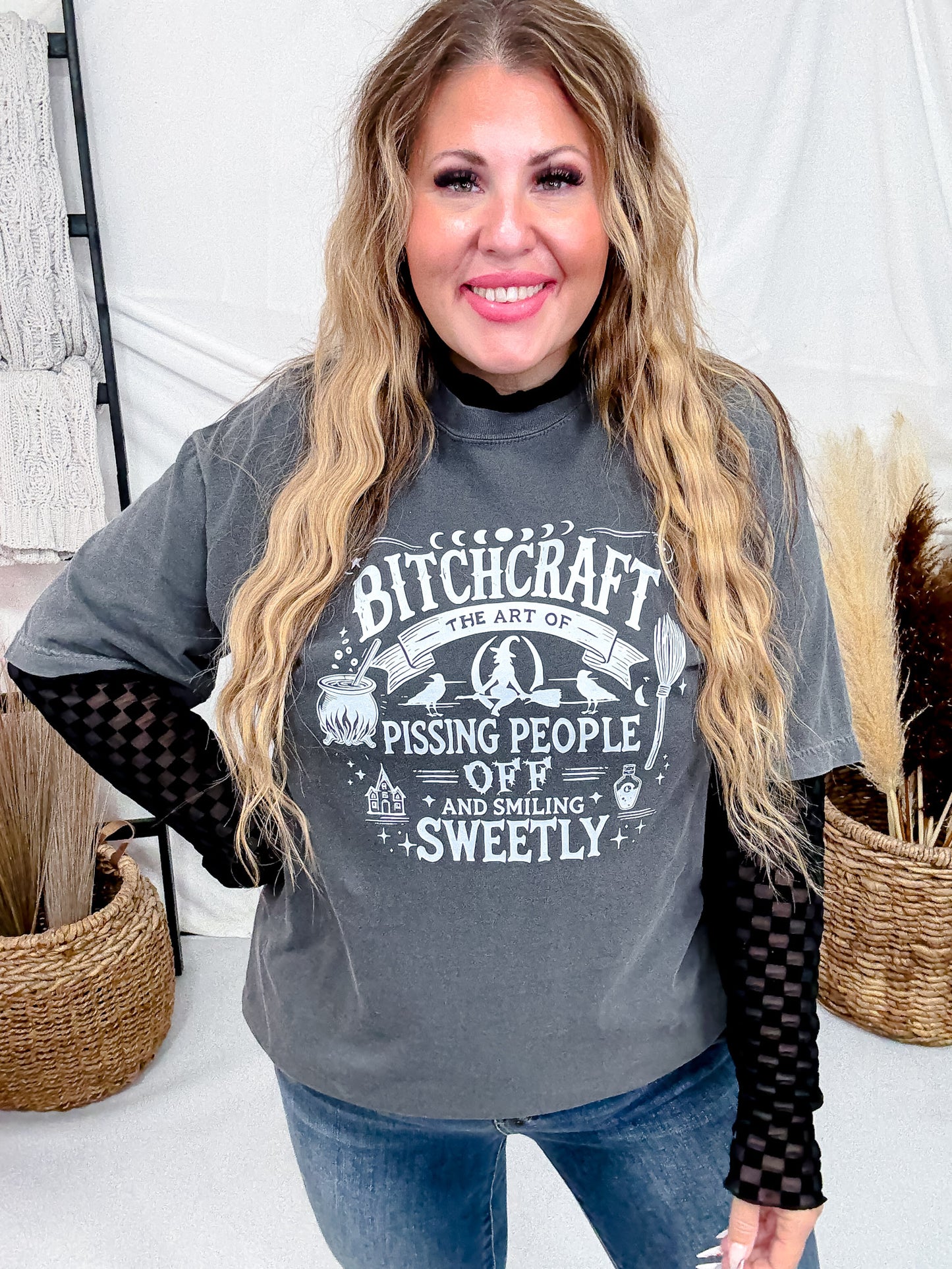 Bitchcraft Halloween Graphic Tee