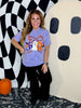 Color Blast "Boo" Short Sleeve Graphic Halloween T-Shirt