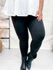 Black Rhinestone High Waist Leggings