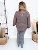 Badlands Sheer Long Sleeve Button Down Top