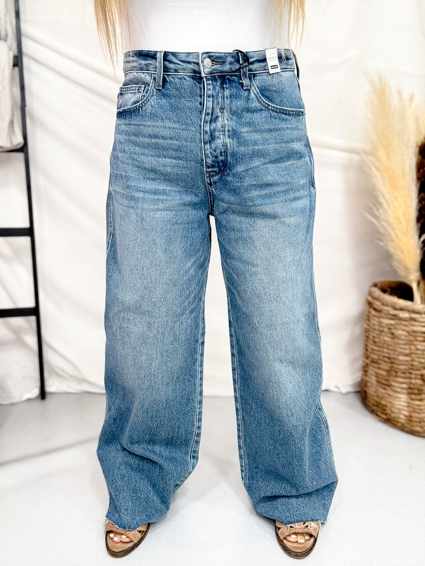 Judy Blue High Waist Rigid Magic Baggy Wilhemina Jeans