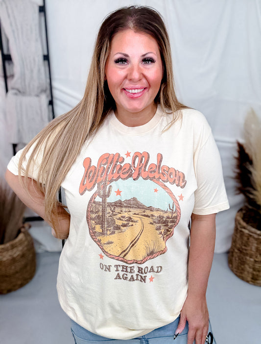 Licensed Willie Nelson Graphic Tee