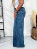 Judy Blue High Waist Dark Wash Palazzo Jeans