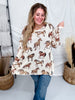Bonfire Wild Horses Long Sleeve Sweater Knit