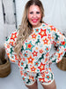 Way out West Shorts and Top Lounge Set