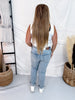 Judy Blue Mid Rise Boyfriend Jeans In Light Iced Indigo