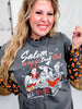 Salem Book Club Witchy Halloween Graphic T-Shirt