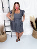 Mustang Moves Black Gingham Dress