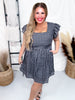 Mustang Moves Black Gingham Dress
