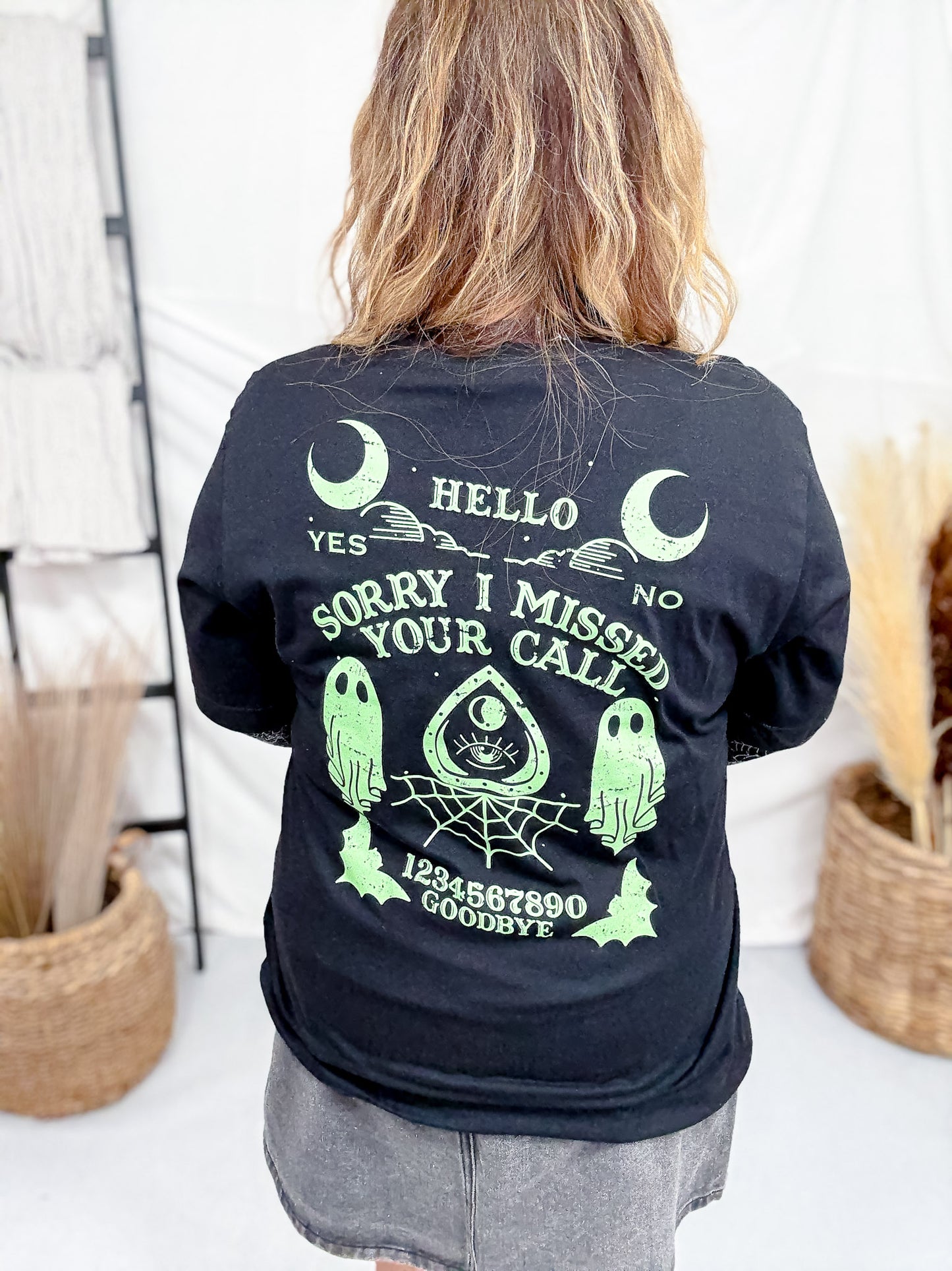 Alternative Ghost Vintage Ouija Borad Graphic T-Shirt