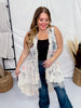 Rock n Roll Lace High Low Vest