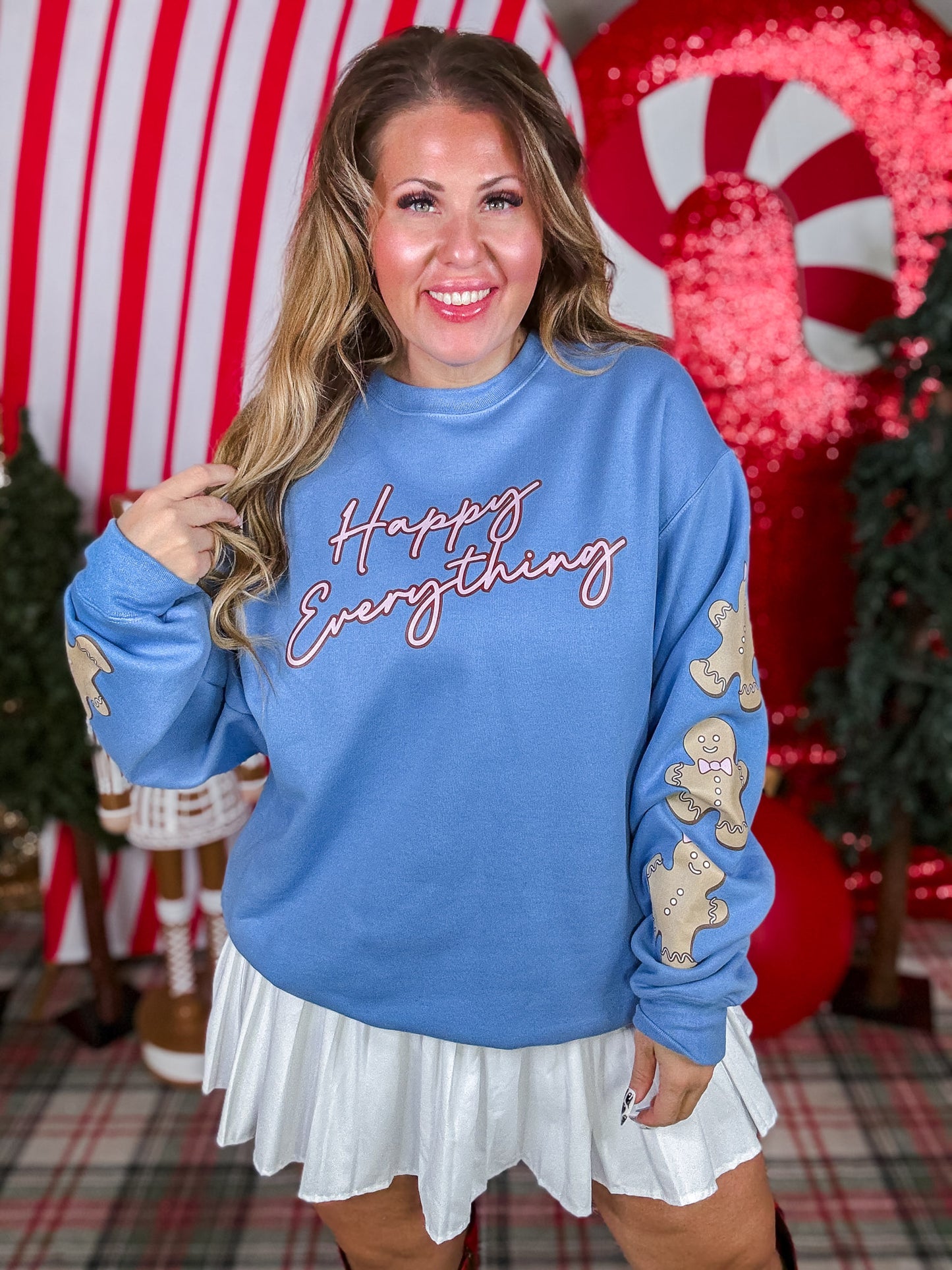 "Happy Everything" Gingerbread Sweater