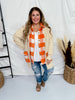 Plaid Button Down Detailed Sweater Cardigan