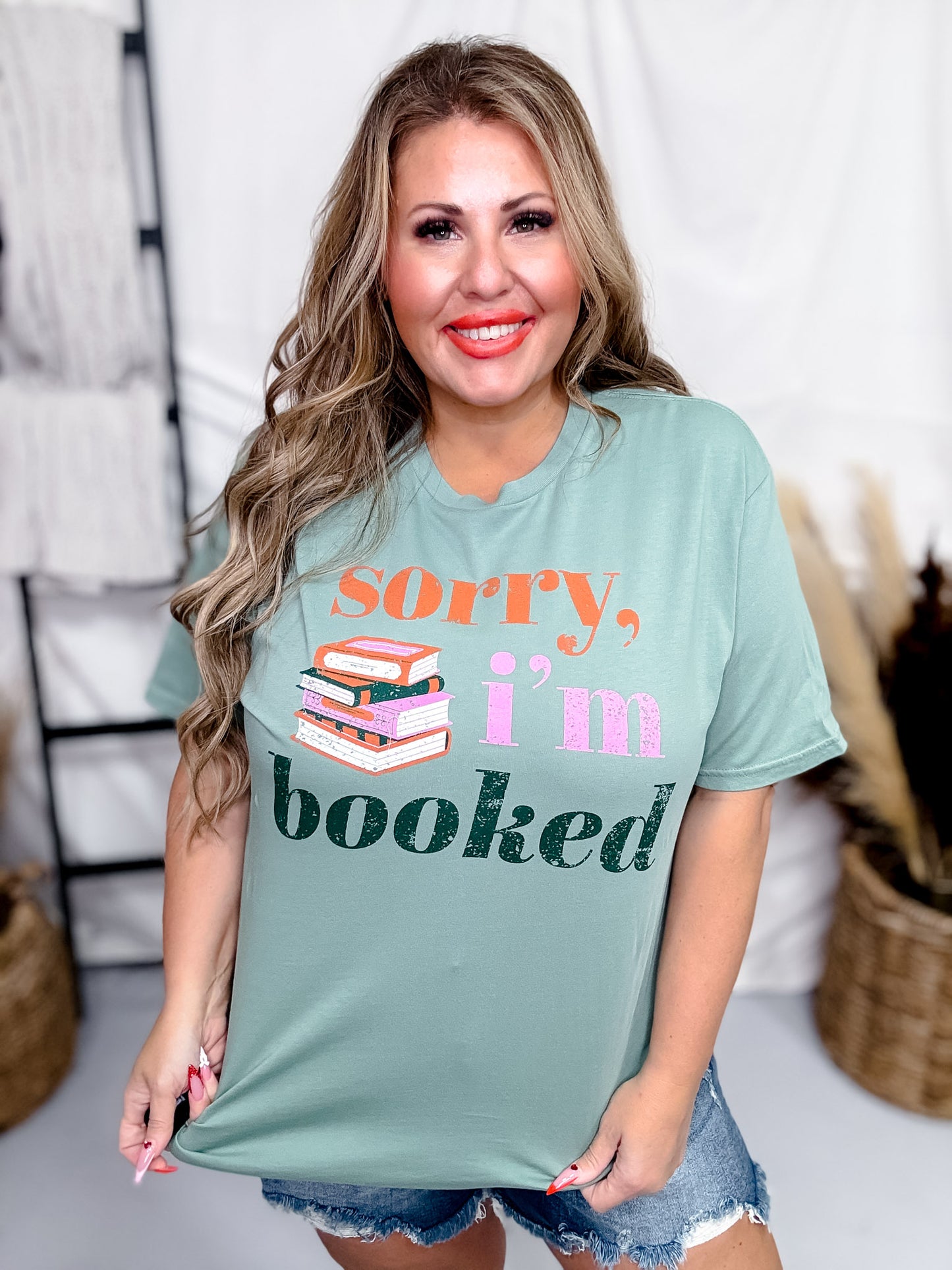 Sorry I'm Booked Short Sleeve Graphic Tee
