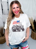 4th of July Tractor Graphic Tee