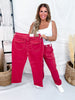 Judy Blue High Waist Vintage Red Aurora Weekender Jeans
