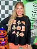 Disco Cowboy Pumpkin Graphic Top