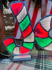 Candy Cane Stripped Joy Ekkolight Christmas Sign