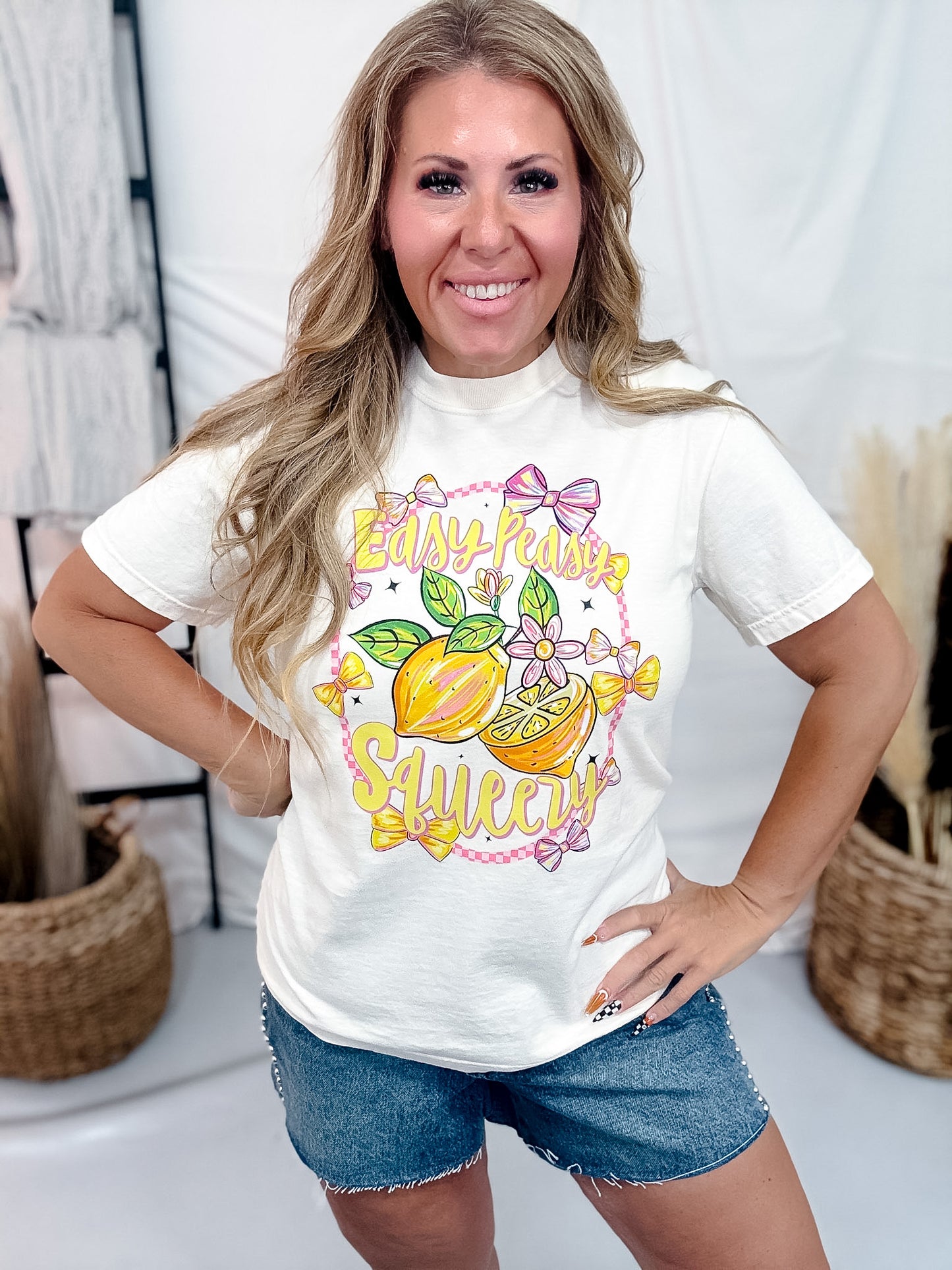 Easy Peasy Lemon Squeezy Graphic Tee