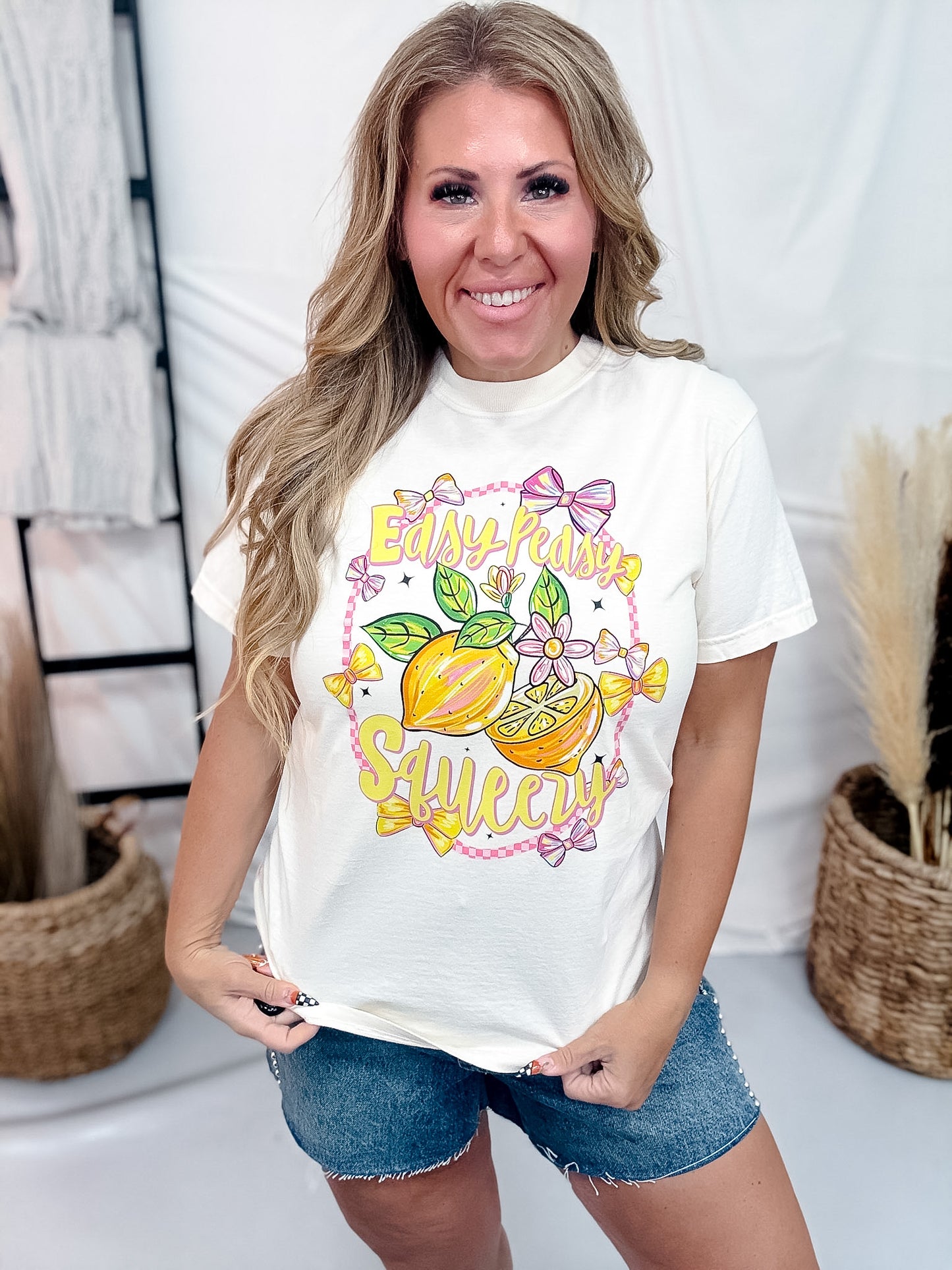 Easy Peasy Lemon Squeezy Graphic Tee