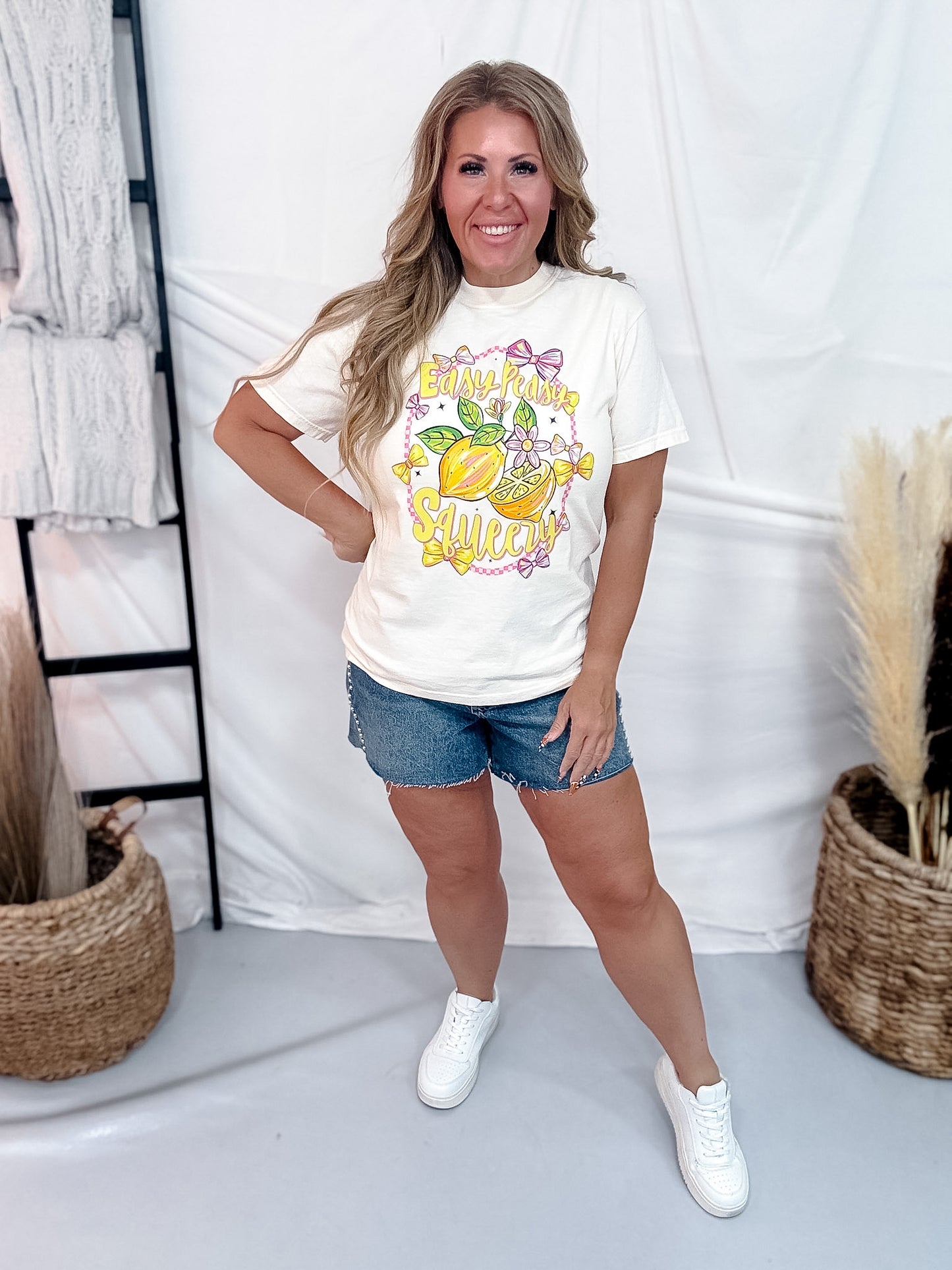 Easy Peasy Lemon Squeezy Graphic Tee