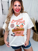 Basket Case Fruity Sequin Graphic T-Shirt