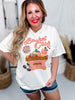 Basket Case Fruity Sequin Graphic T-Shirt